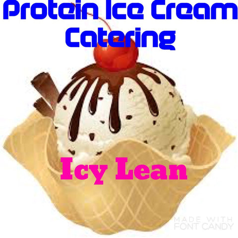 Icy Lean protein ice cream