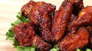 What's for dinner? Fitness food! Crispy baked wings